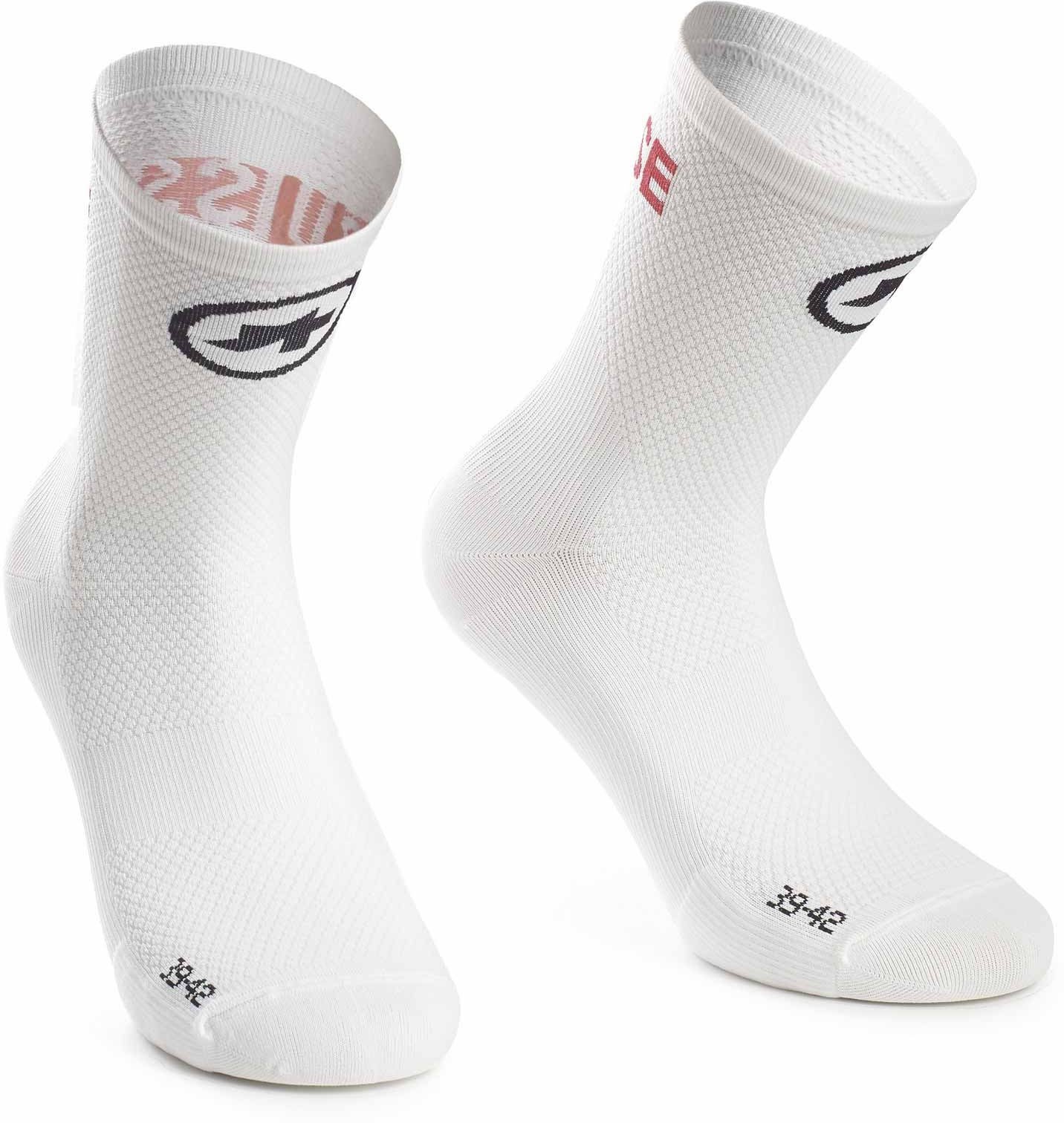 Assos Suisse Fed Socks - Sokker - Hvid