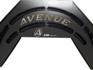 Skærmsæt Avenue ZippoBlack/Black Void Shiny 35mm alu med dobbeltstivere
