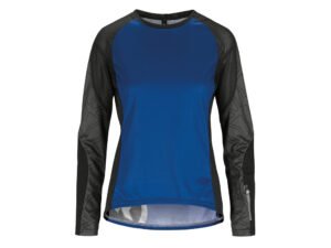Assos Trail Womens Jersey - Dame MTB cykeltrøje med lange ærmer - Blå - Str. S