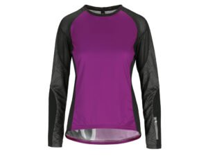 Assos Trail Womens Jersey - Dame MTB cykeltrøje med lange ærmer - Lilla - Str. XL