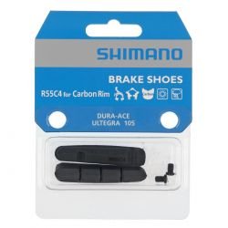 Shimano Bremseklods Dura-ace Kulfiber 1 Par, 55mm - Cykel bremseklods