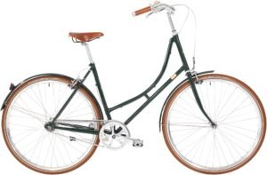 Bike by Gubi 7g Dame Fodbremse 2023 - Grøn