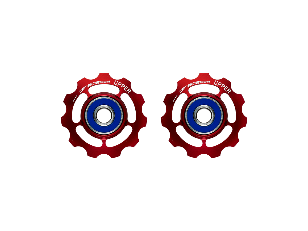 CeramicSpeed Pulleyhjul SRAM 11 speed - Rød