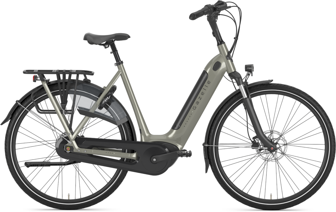 Gazelle Grenoble C7+ HMB Dame 2025 - Grøn