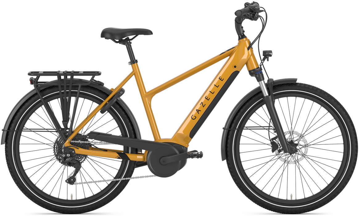 Gazelle Medeo T10 HMB Dame 2025 - Gul