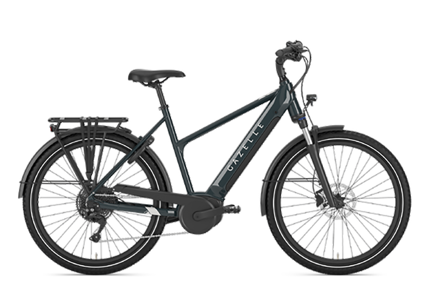 Gazelle Medeo T10 HMB Dame 2025 - Pine Greengloss