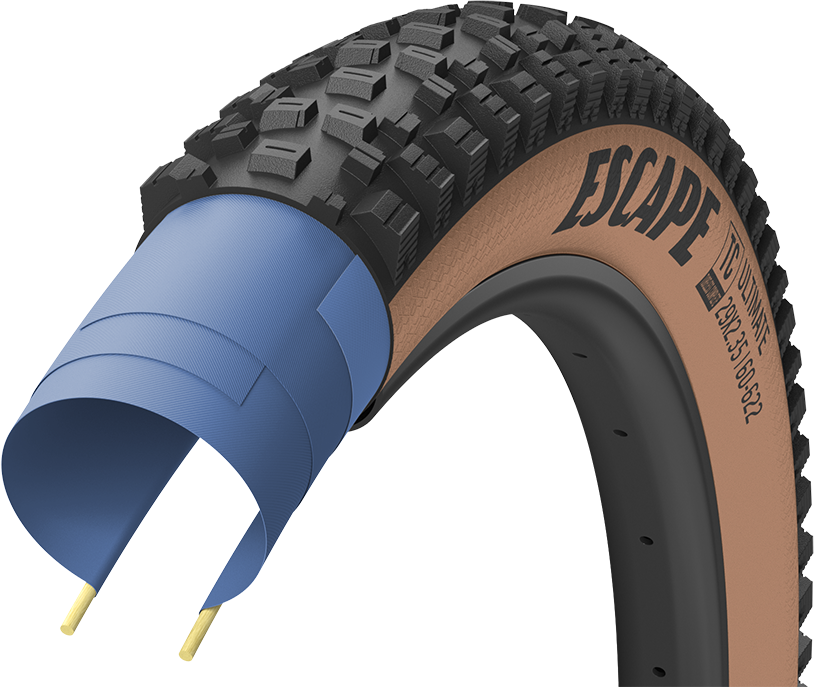 Goodyear ESCAPE MTB Tubeless Complete 29x2.35 - Brun