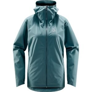 Haglöfs Korp Proof Regnjakke Dame, steel blue