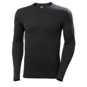 Helly Hansen Lifa Merino Midweight Skiundertrøje Herre, sort