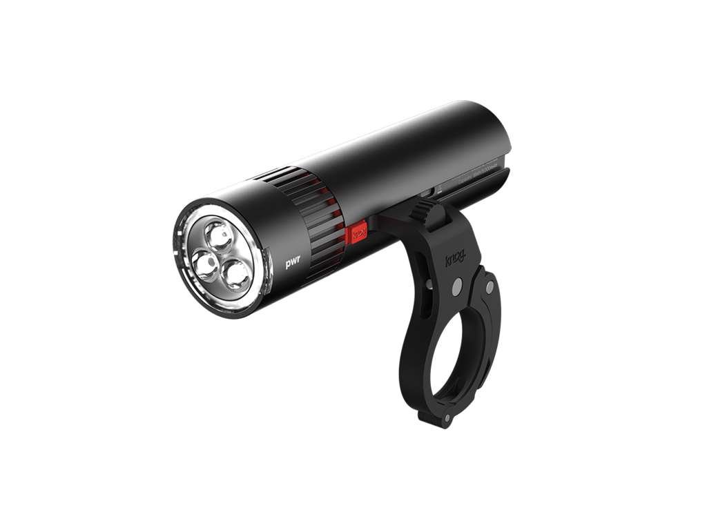 Knog PWR Trail - Cykellygte med1100 lumen - Sort - USB opladelig - Powerbank funktion