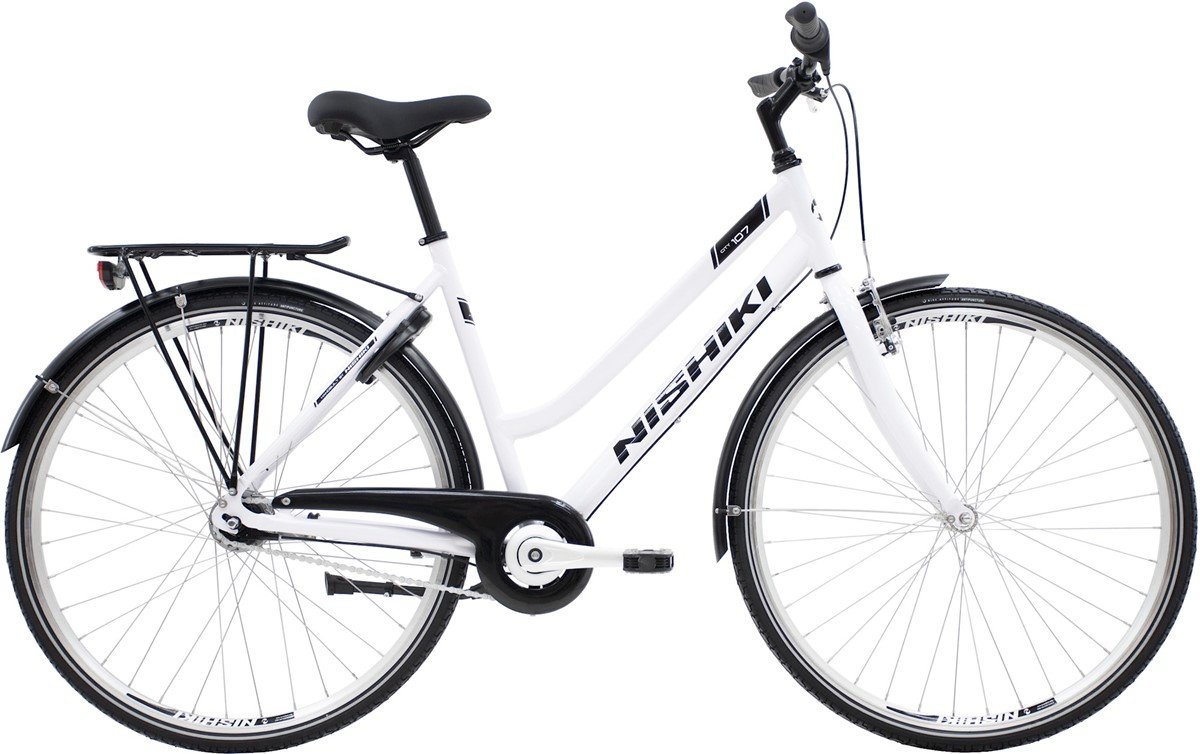 Nishiki City 107 Dame 7g 2023 - Hvid