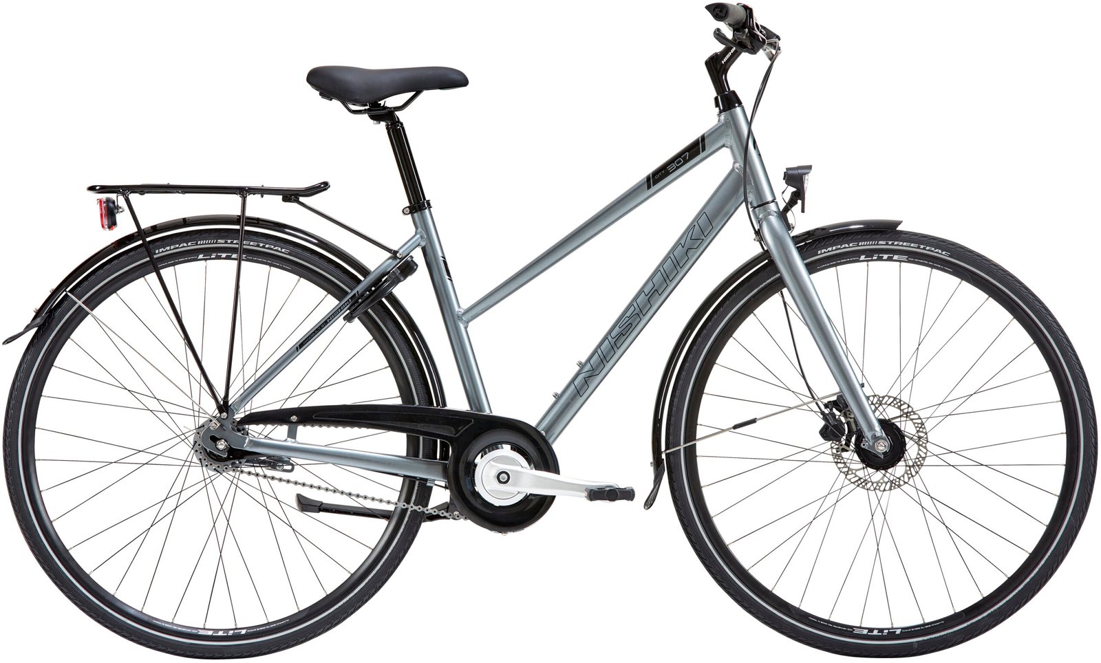 Nishiki City 307 Dame 7g 2023 - Grå