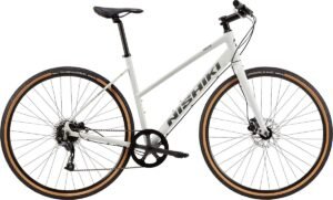 Nishiki Pace Dame 8g Acera 2023 - Hvid/Grå