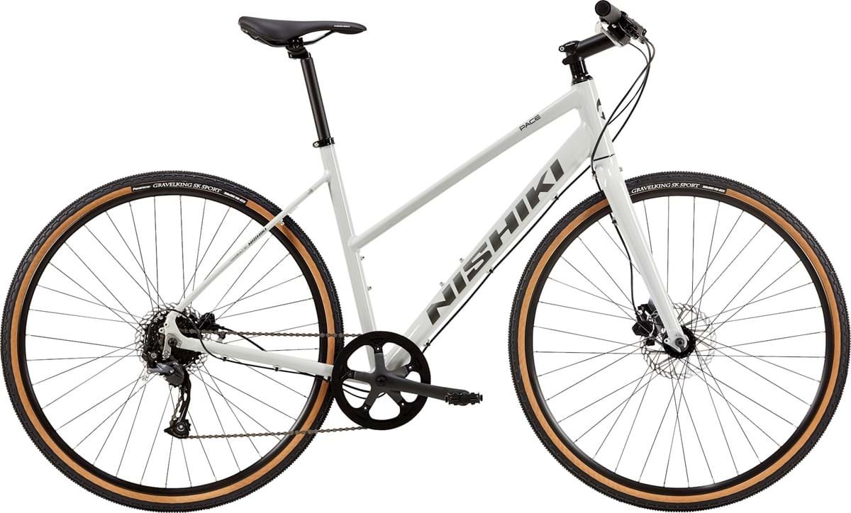 Nishiki Pace Dame 8g Acera 2023 - Hvid/Grå