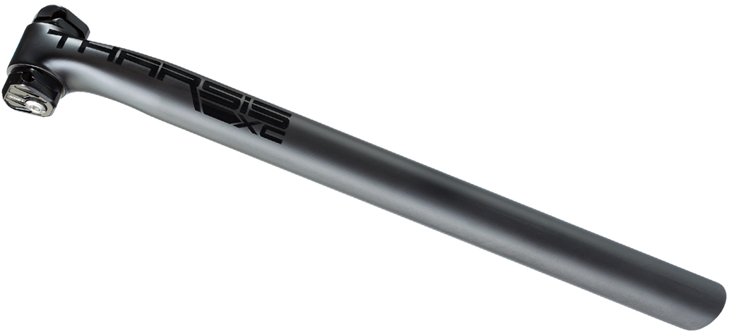 PRO Bikegear Tharsis Carbon Sadelpind XC 27.2mm / 400mm / Zero Offset