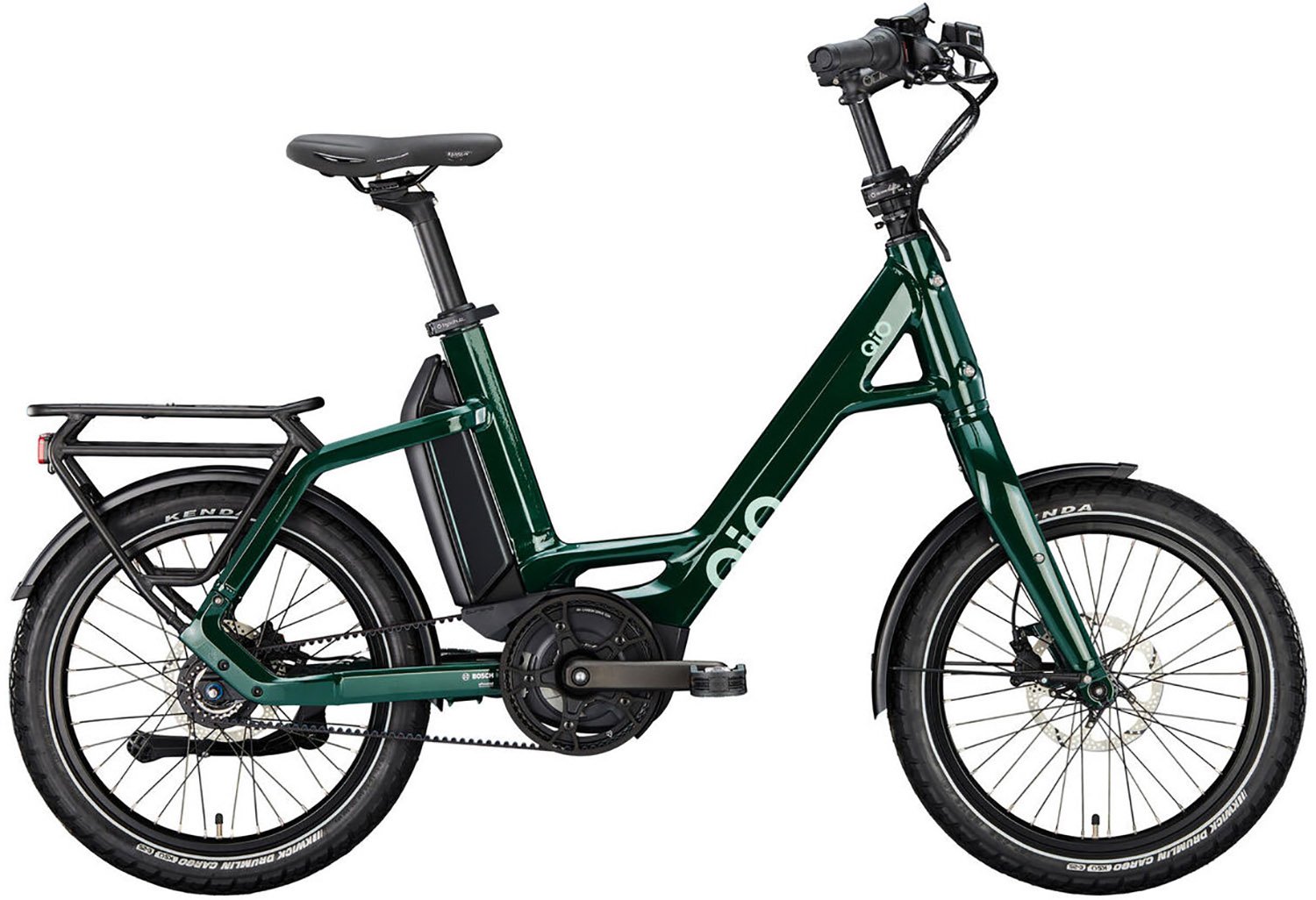 QIO Eins A-8R 20" Enviolo Fodbremse 400w 2024 - Forest Green