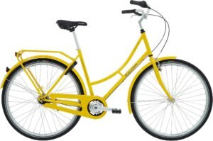 Raleigh Darlington Dame 7g Fodbremse 2023 - Gul