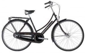 Raleigh Tourist de Luxe Dame 7g 2023 - sort