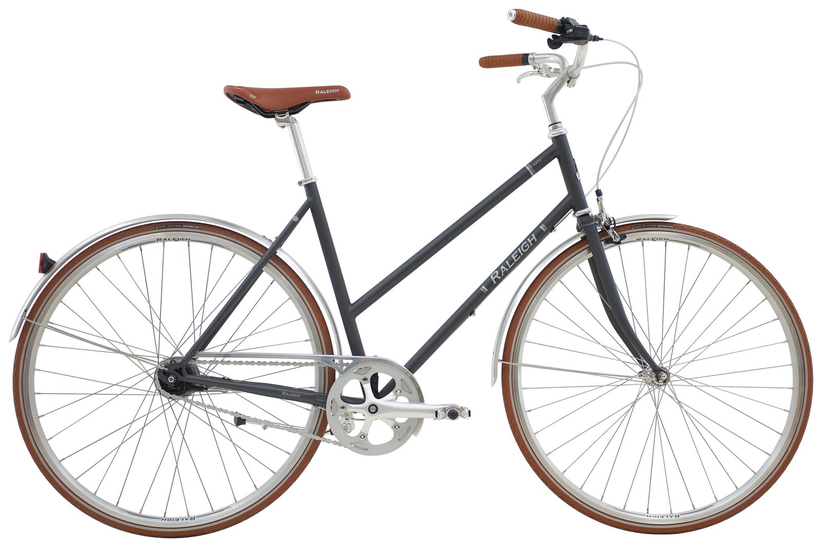 Raleigh Yate Cargo Dame 7g 2023 - Grå