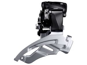 Shimano Altus - Forskifter FD-M2000 - 3x9 gear MTB - Top clamp med bånd - 28,6-34,9mm