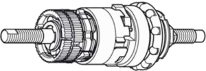Shimano Navindsats SG-3C41 - 168mm