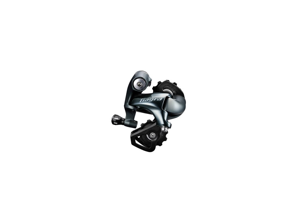 Shimano Tiagra - Bagskifter RD-4700-SS med medium laske - 2x10 gear Sort