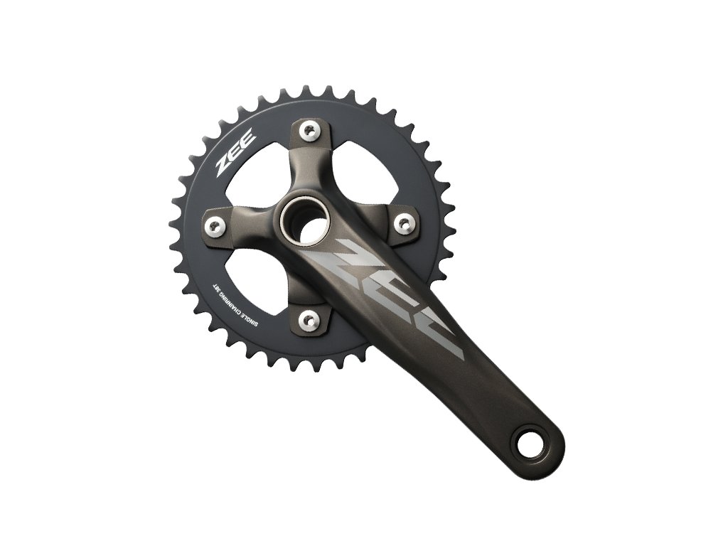 Shimano ZEE kranksæt Sort Enkelt 36 tands til 83mm krankboks - 170mm pedalarme
