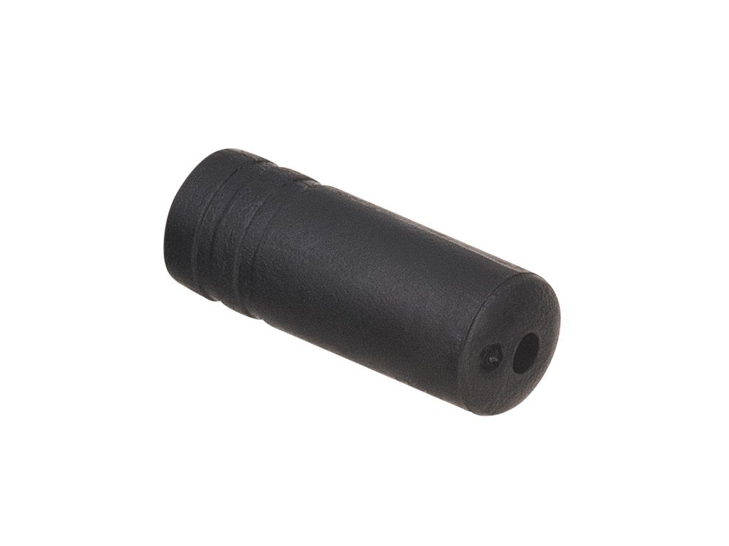 Shimano endebøsning plast - Til gearkabel - Indvendig diameter 4mm - 100 stk.
