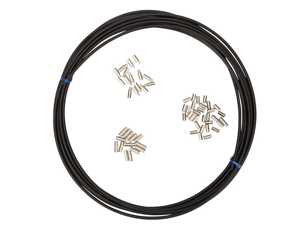 Shimano yderkabel - Til gearkabel/Wire - 7,62 meter - 5mm i diameter - Sort