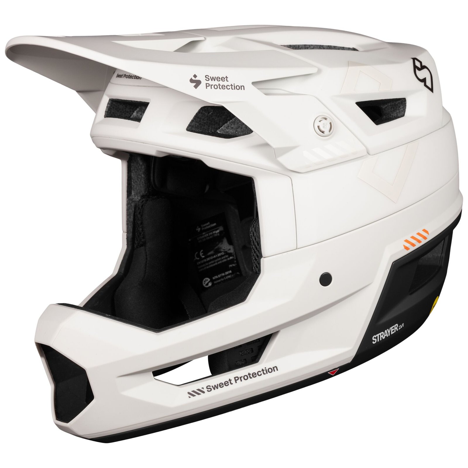 Sweet Protection - Strayer 2Vi® Mips - Fullface Hjelm - Bronco White - M/L (56 - 59 cm)