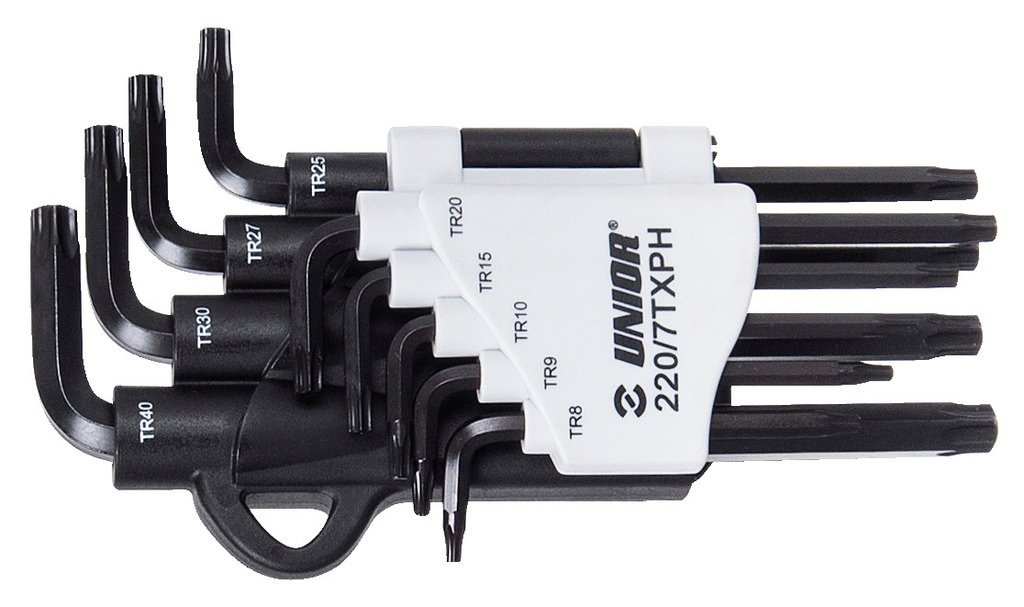 Unior Torx T-Nøgle Kit (T8-T40) (9 Emner)