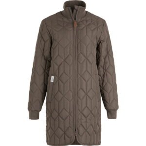 Weather Report Nokka Long Quilted Jakke Dame, Major brown