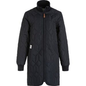 Weather Report Nokka Long Quilted Jakke Dame, Navy
