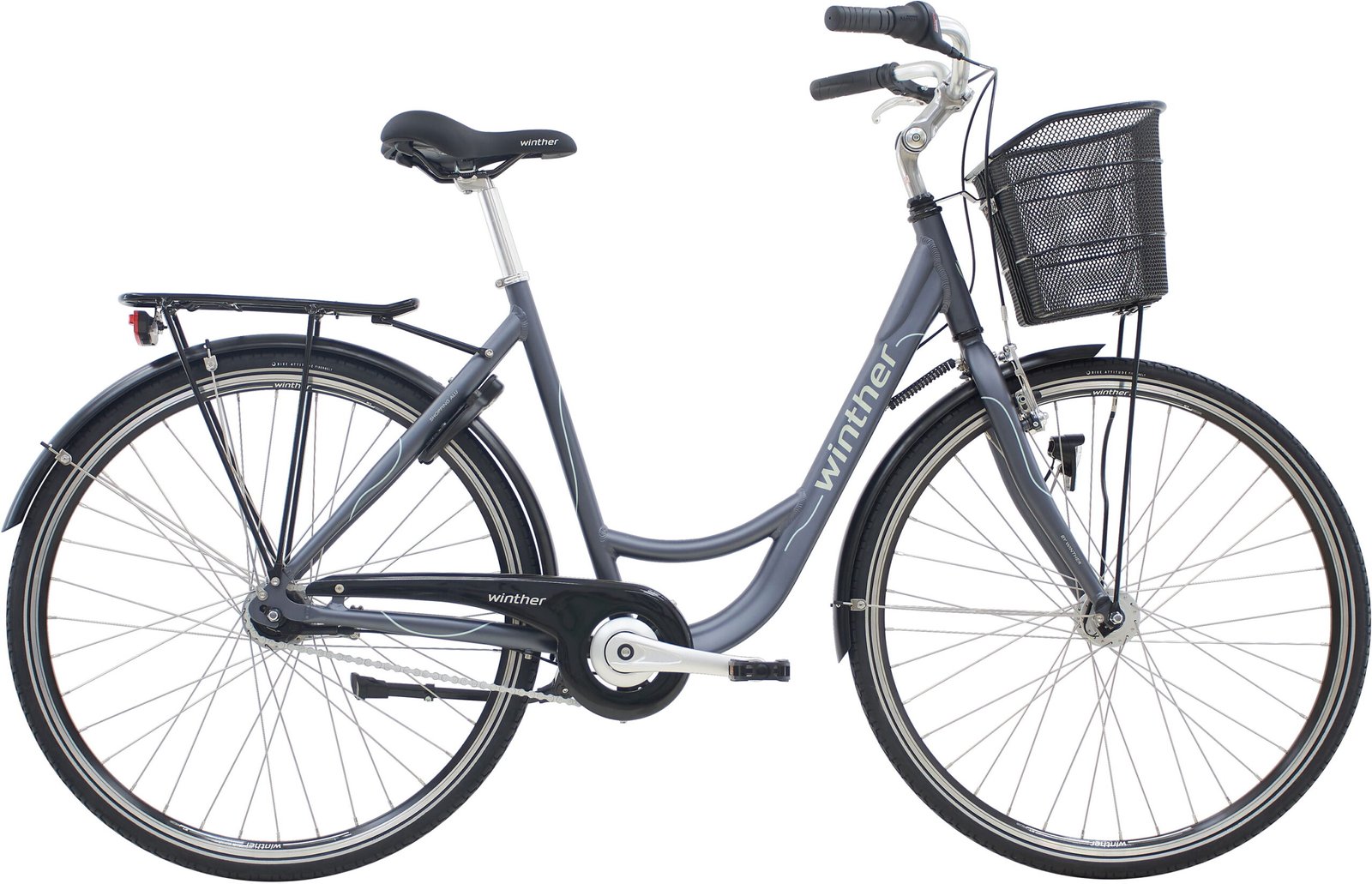 Winther Shopping Society Dame 7g 2023 - Grå