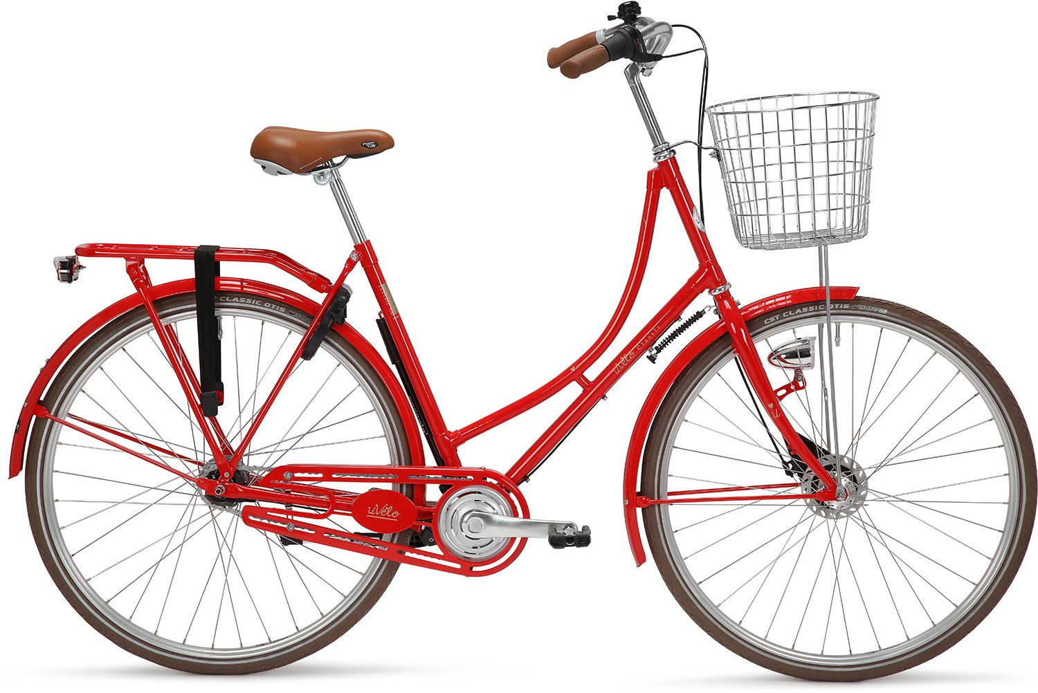 uVélo Classic Plus 7g Dame 2022 - Rød