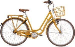 uVélo Nostalgi 7g Dame 2022 - Gul