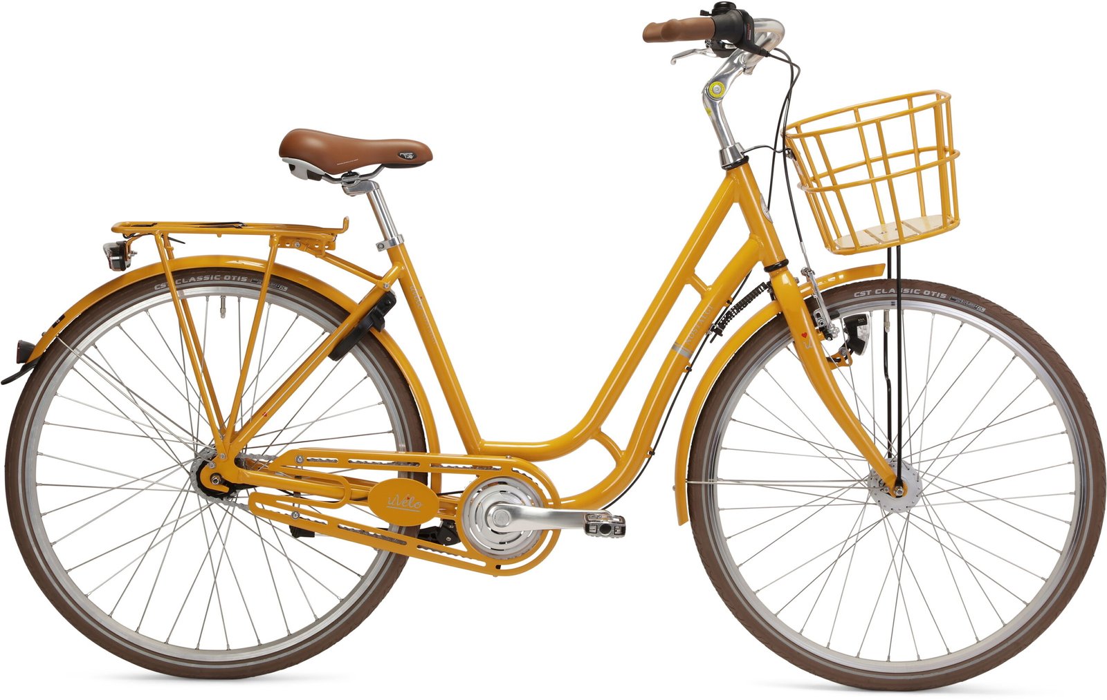 uVélo Nostalgi 7g Dame 2022 - Gul
