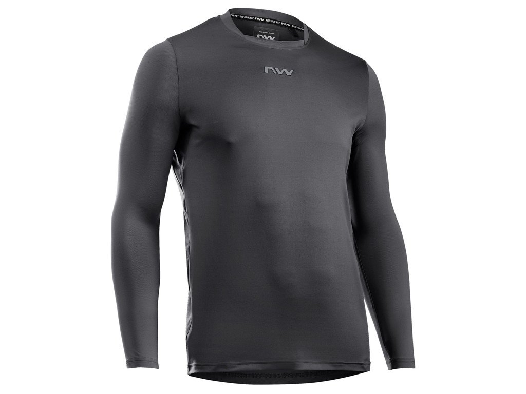 Northwave - Bomb - Cykeltrøje - Lange Ærmer - Sort - XXXL