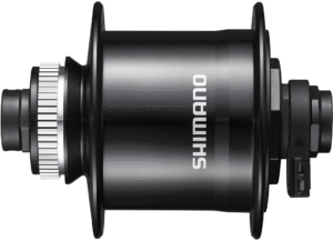 Shimano Navdynamo DH-UR705-3D 100mm E-THRU akseldesign