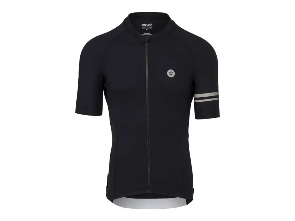 AGU Solid Performance Jersey SS - Cykeltrøje - Korte ærmer - Sort - S