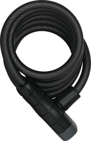 Abus Spirallås 5510K Black SCMU m/holder