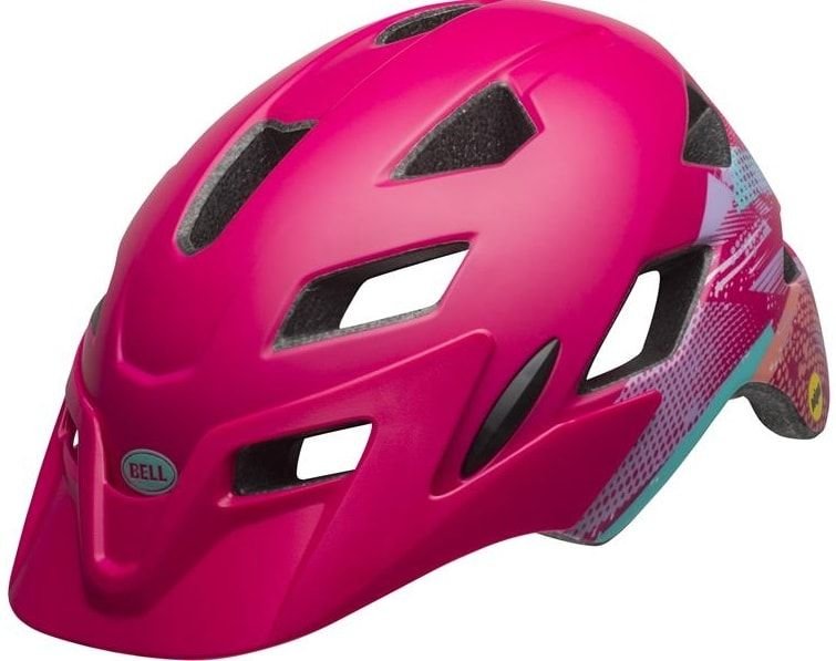 Bell Sidetrack Mat Berry Gnarly cykelhjelm Junior, Pink - Onesize (50-57 cm)
