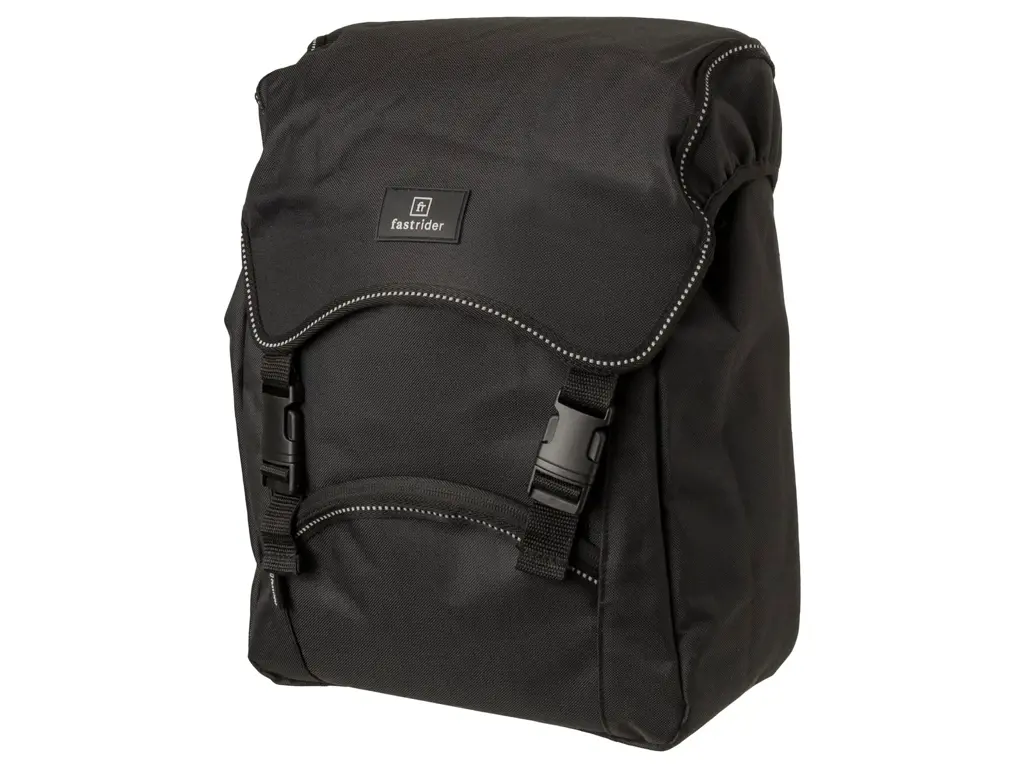 FastRider Unibag Traffic Single Bike Bag - Cykeltaske - 14 L - Sort