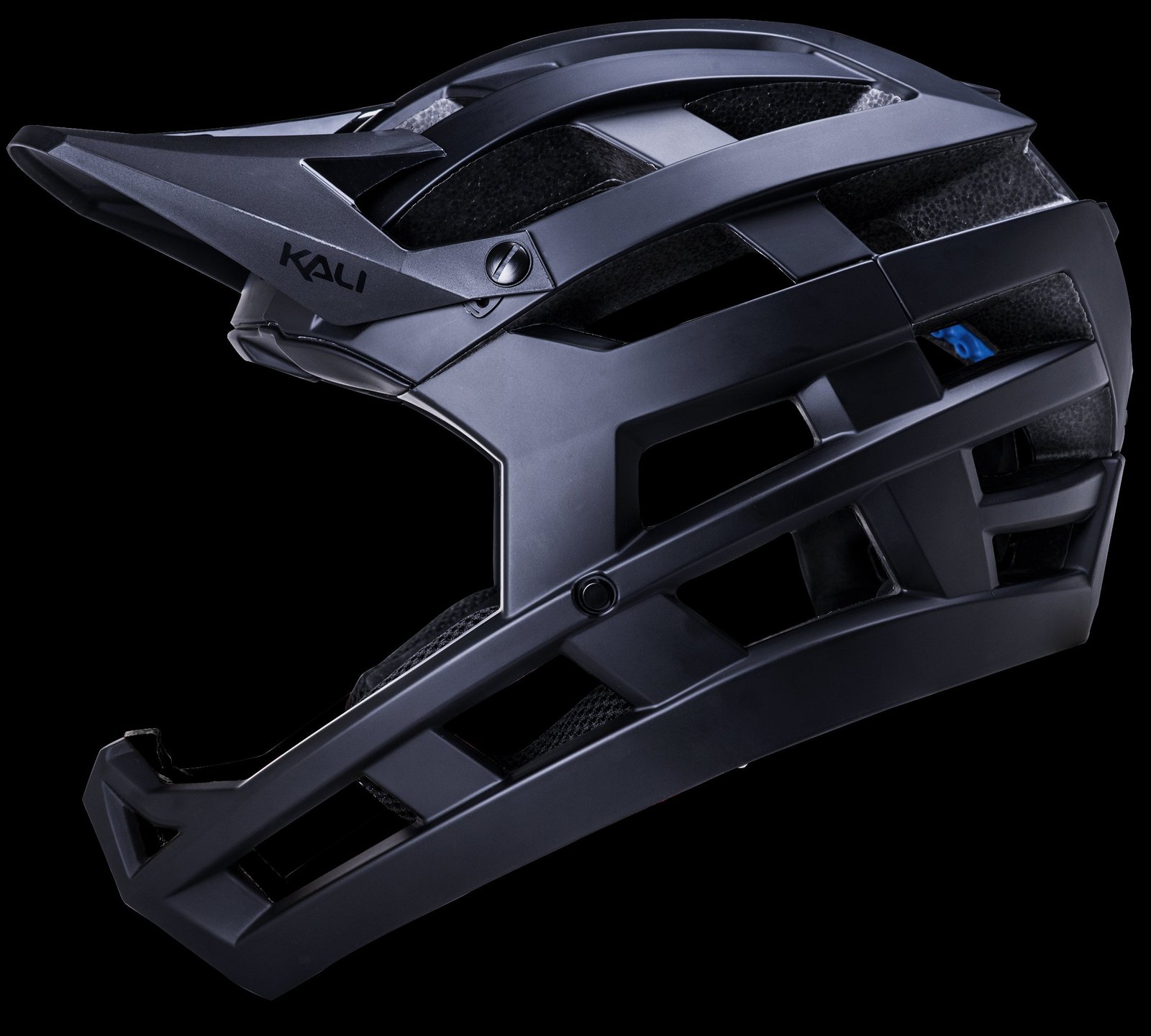 Kali Invader 2.0 Fullface cykelhjelm, Sort - XS-M (52-58 cm)