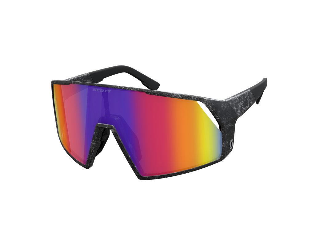 SCOTT Pro Shield - Cykelbriller - Marmorsort/Flerfarvet