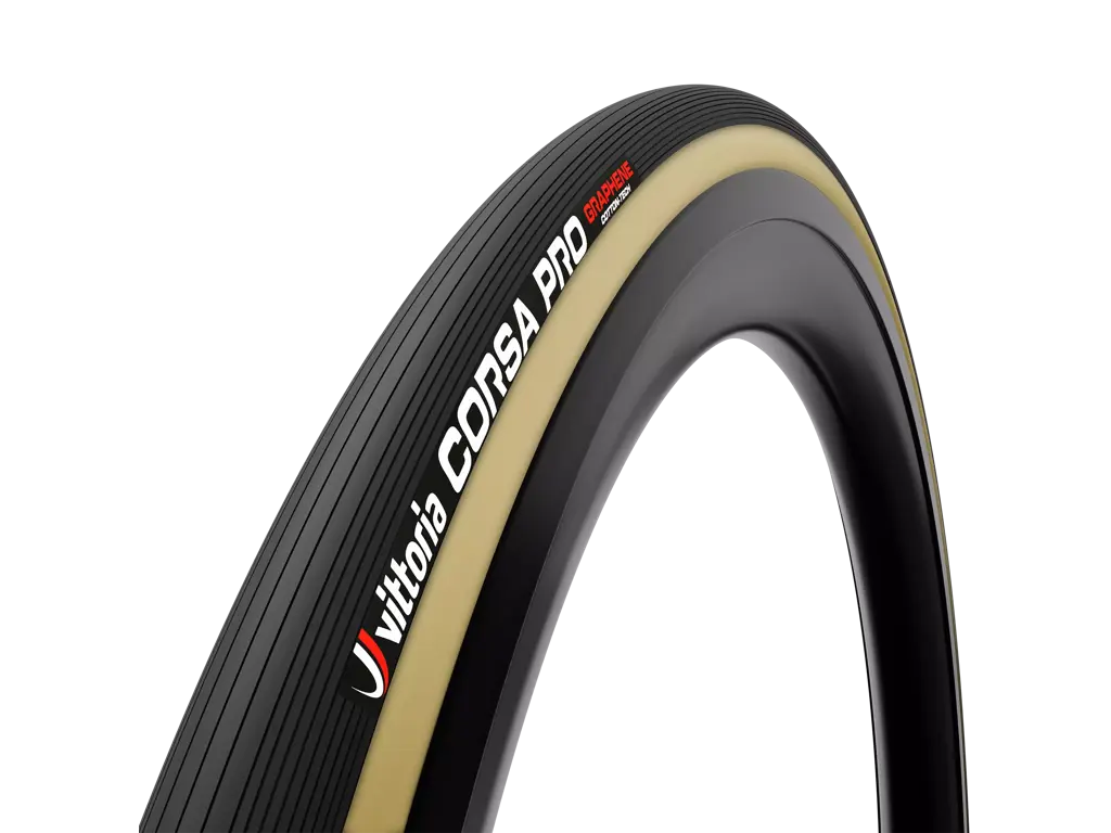 Vittoria Corsa Pro 2G - Road tubular - 28"-28 (28-28) - Sort/Brun