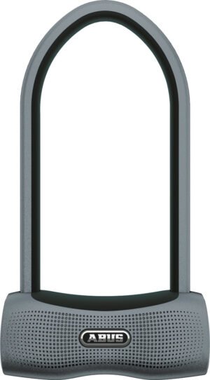 Abus Bøjlelås 770 Alarm SmartX - 230mm + USKF holder - Sort