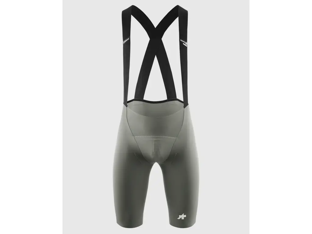 Assos EQUIPE R Bib Short S11 - Bib cykelshorts m/pude - Grøn - Str. XL