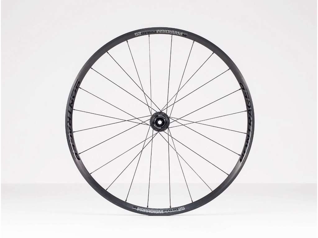 Bontrager Paradigm Comp 25 TLR Disc - Baghjul 700c Road - Centerlock - E-Thru 12x142mm - Shimano/Sra