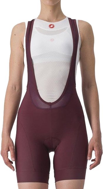 Castelli PRIMA BIBSHORT Cykelbukser - Bordeax/Persian
